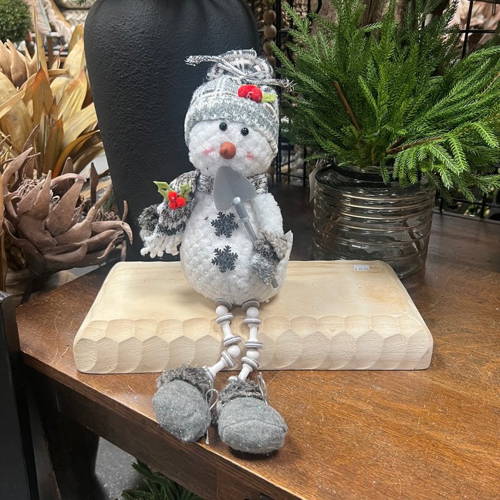 Gray and White Snowmen