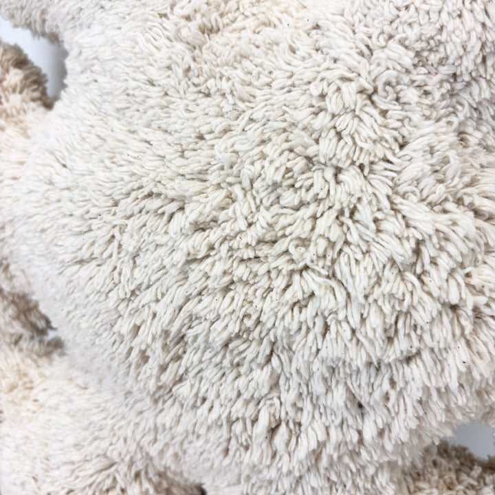 Snowflake Shaped Cotton Tufted Pillow