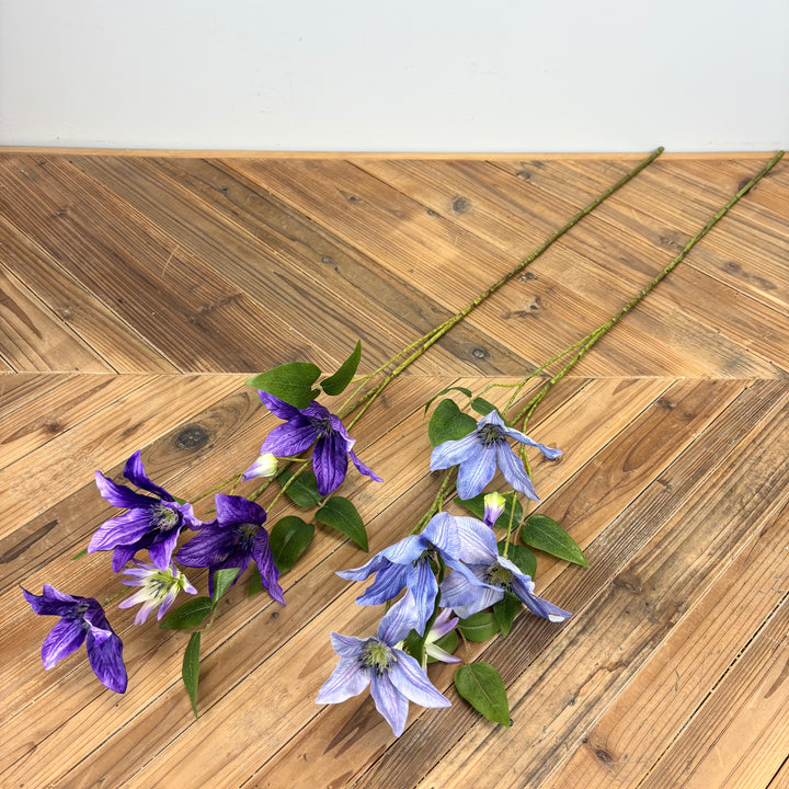 Clematis Spray - 2 Colors