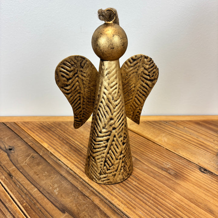 Hammered Angel Ornament - 3 Sizes