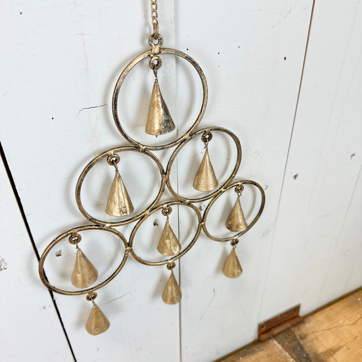 Hanging Gold Bells