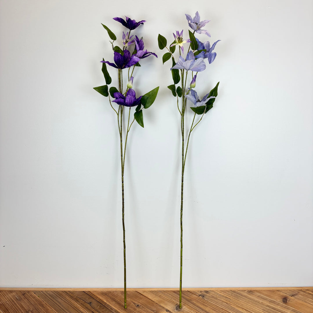 Clematis Spray - 2 Colors