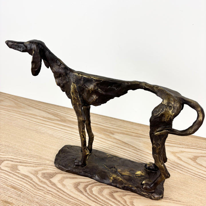 Bronze Dog Statue