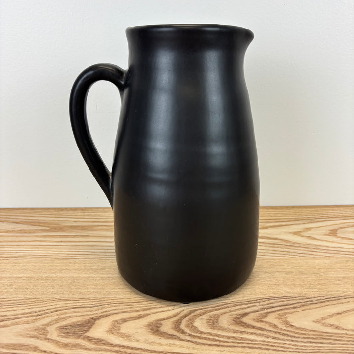 Matte Black Pitcher