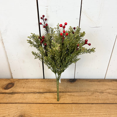 Mini Leaf with Red Berry Collection