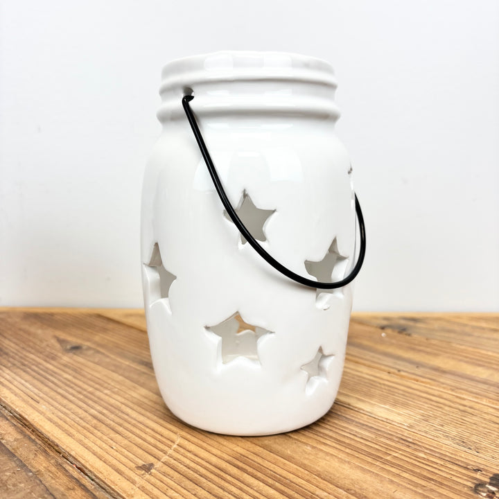 Dolomite Star Lantern Jar - 3 Colors