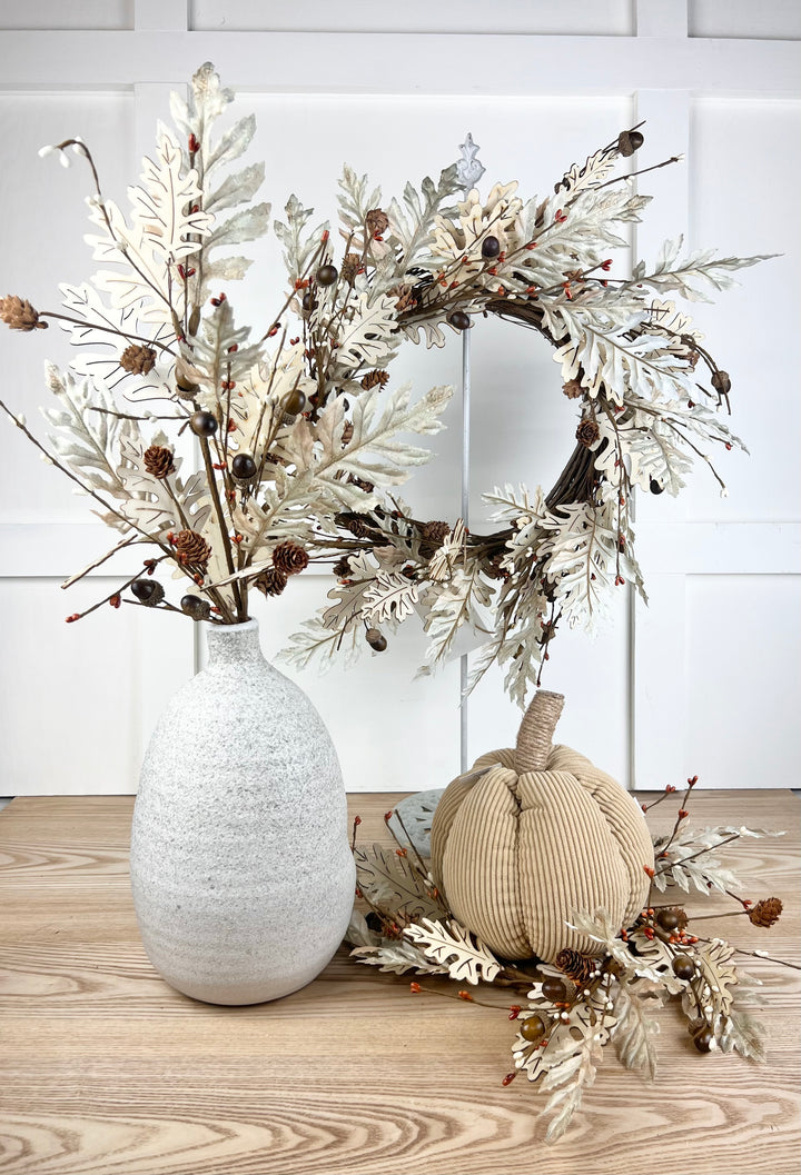 Oak Leaf with Wood Collection