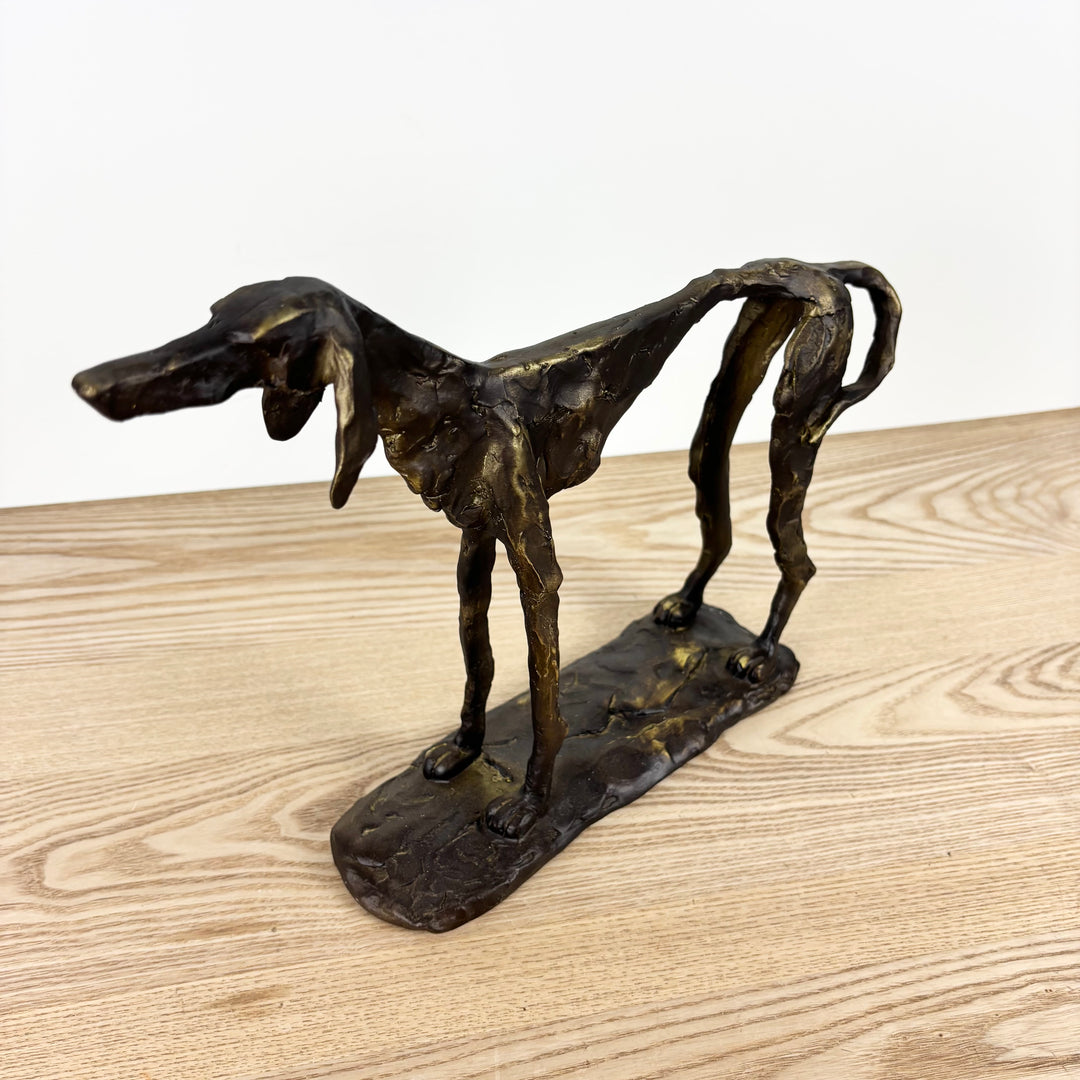 Bronze Dog Statue