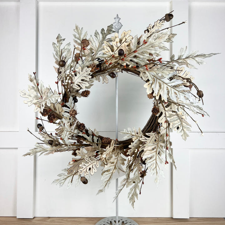 Oak Leaf with Wood Collection