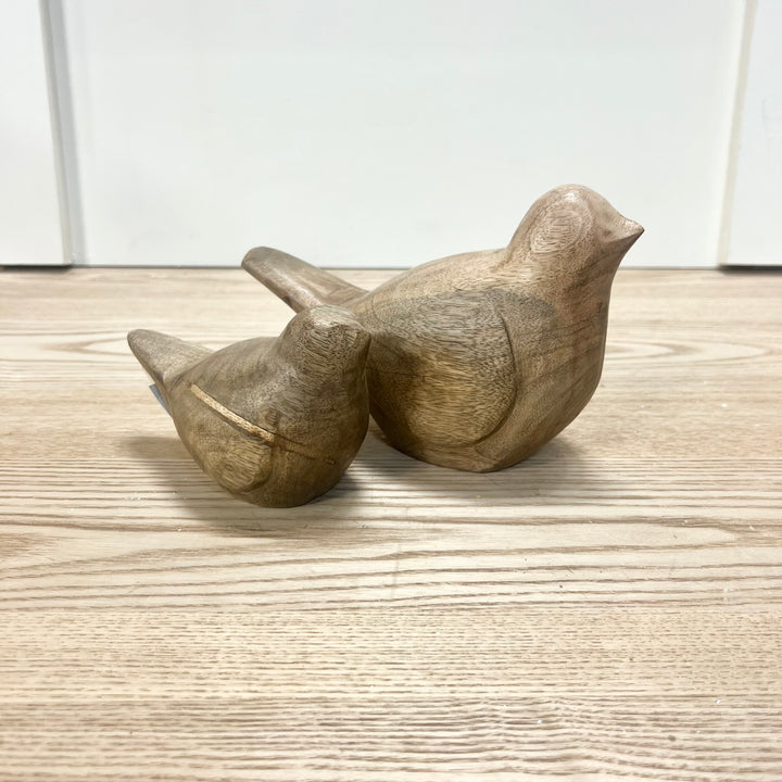 Mango Wood Birds -  2 sizes available