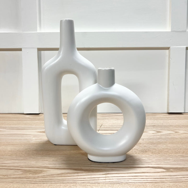 Donut Ceramic Vases