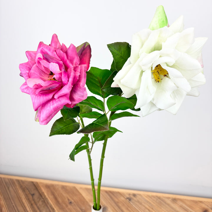 Real Feel Rose Stem - 2 Colors