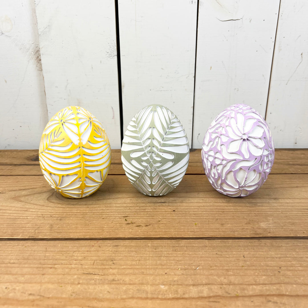 Decorative Eggs - Set of 3