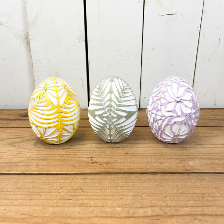 Decorative Eggs - Set of 3