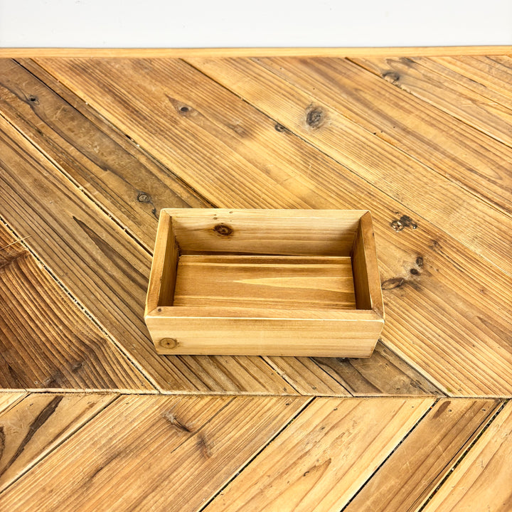 Natural Wood Organization Boxes