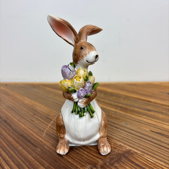 Easter Bunny with Tulips - 3 Styles