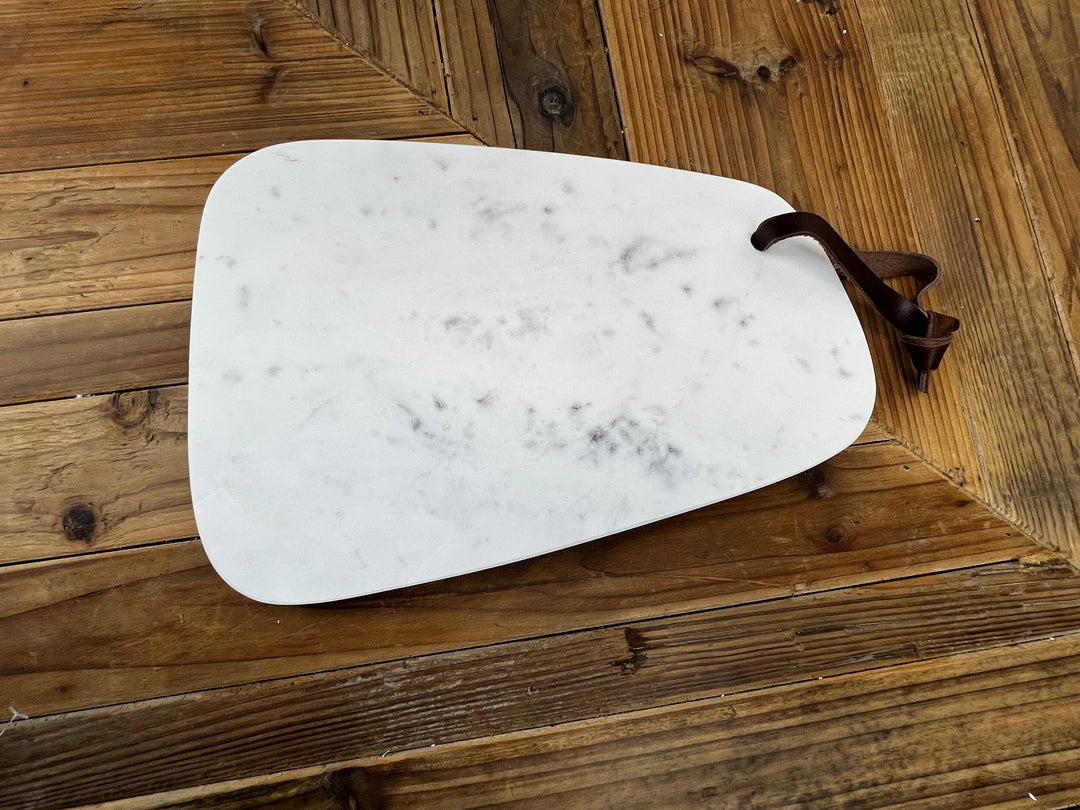 Asymmetrical Marble Cutting Board