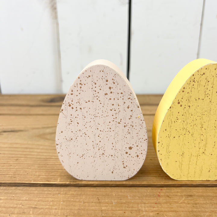 Wood Egg Set