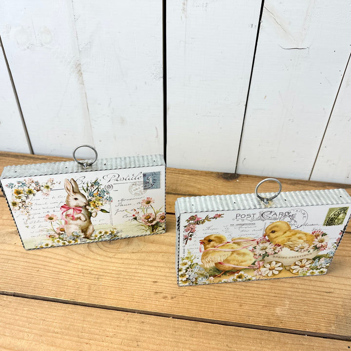 Spring Postcard Signage