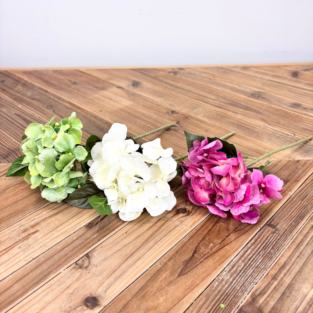 Hydrangea Stems - 3 Colors
