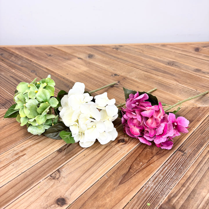 Hydrangea Stems - 3 Colors