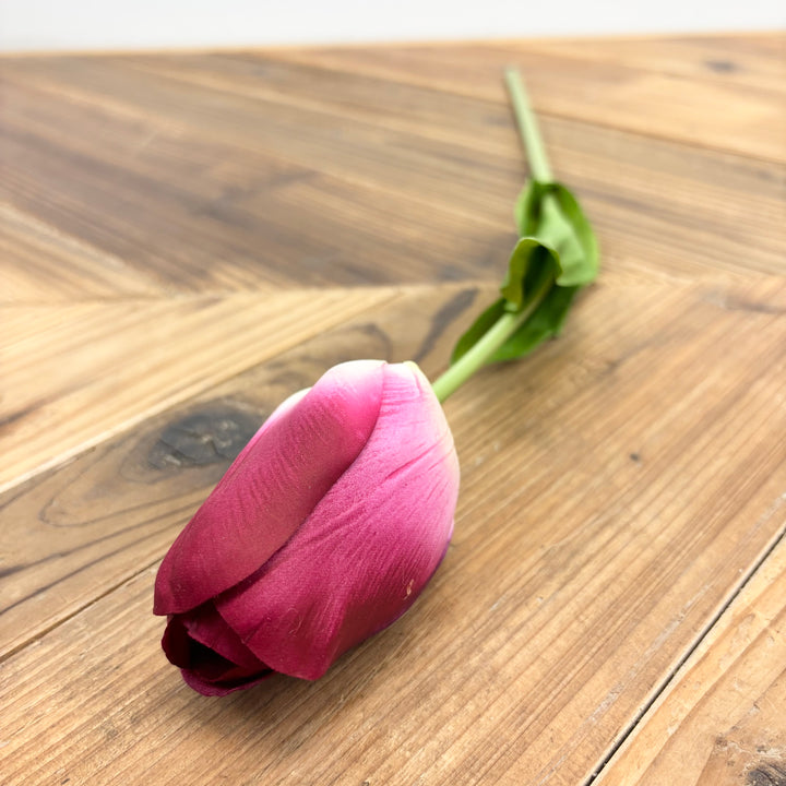 Real Touch Tulip Stem - 2 Colors