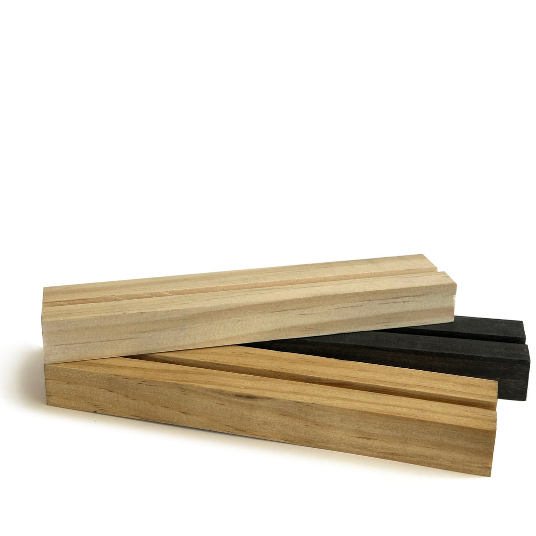 Canvas Wooden Blocks & Holders