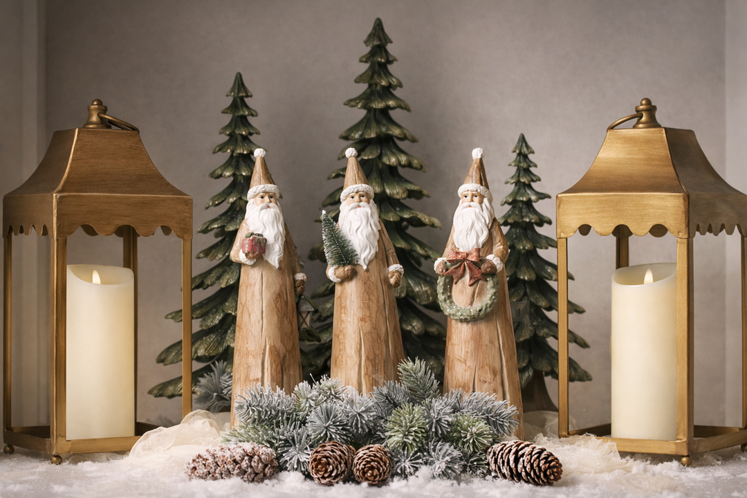 Santa Statue, 3 styles to choose from