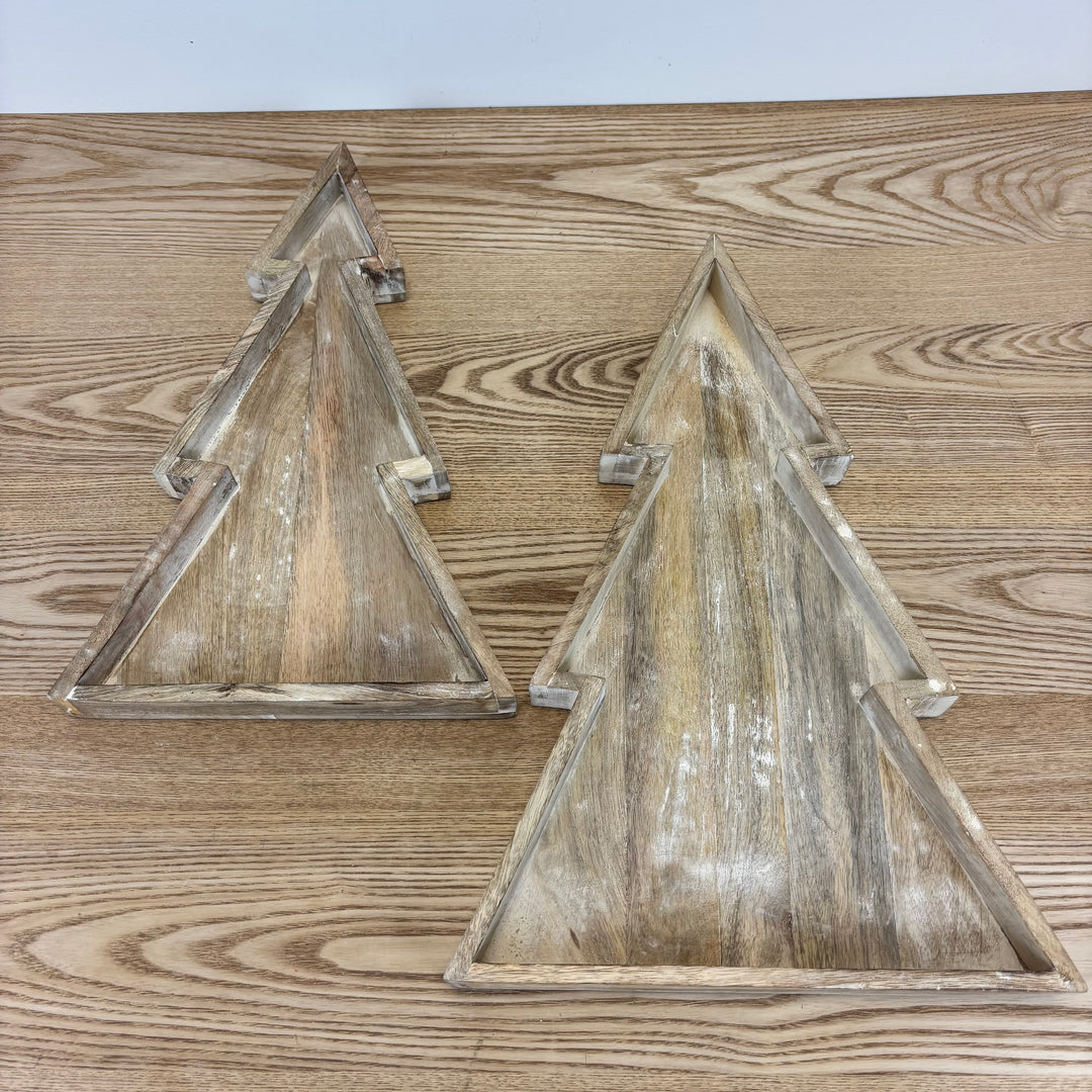 Mango Wood Tree Trays