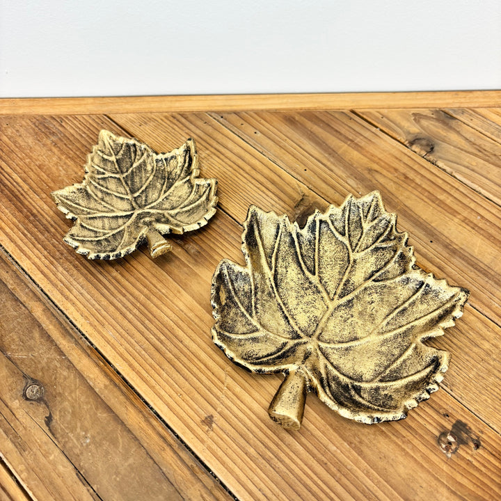 Autumn Leaf Trinket Dish - Set of 2