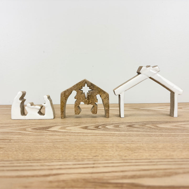 Wooden Nativity