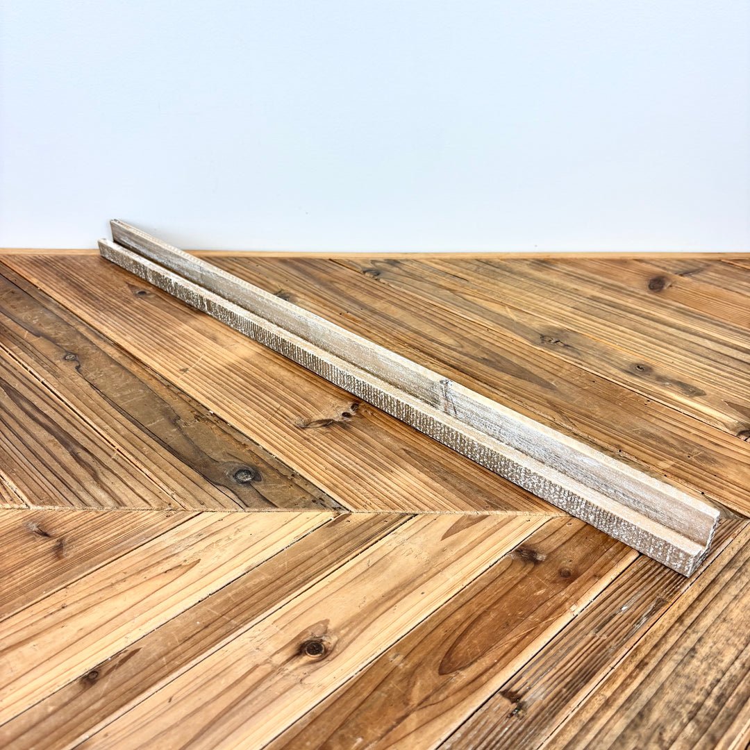 28" Wooden Ledgie for Letter Board Letters