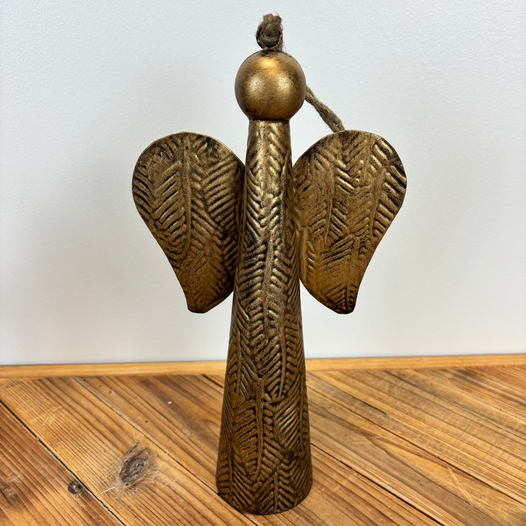 Hammered Angel Ornament - 3 Sizes