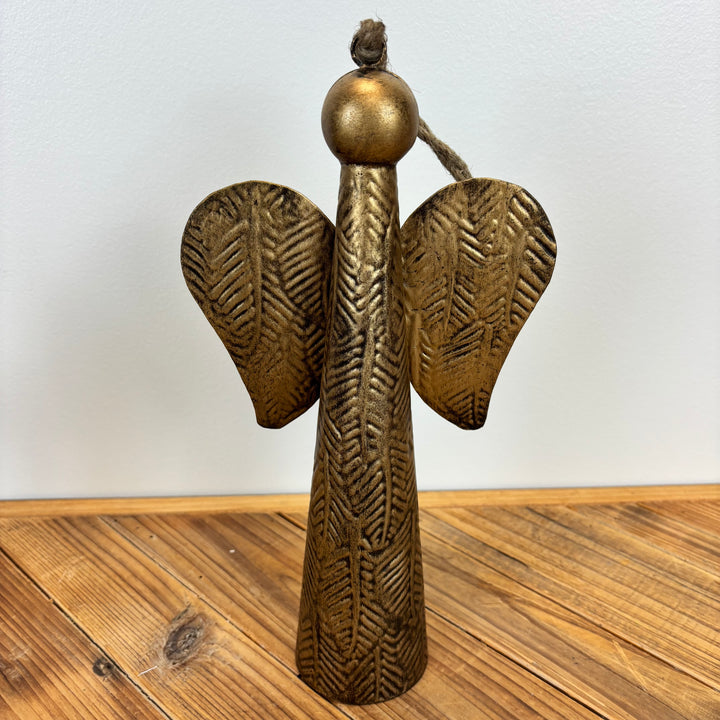 Hammered Angel Ornament - 3 Sizes