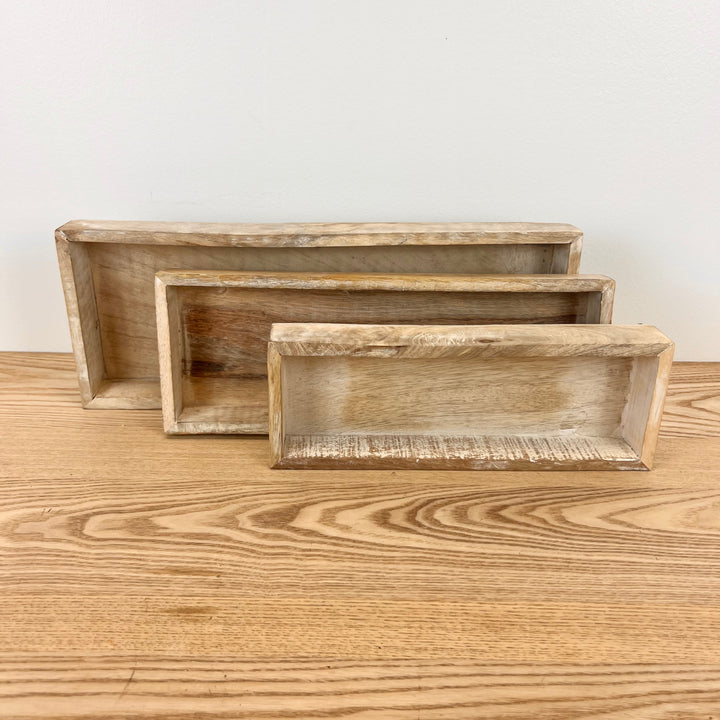Mango Wood Trays - 3 Sizes