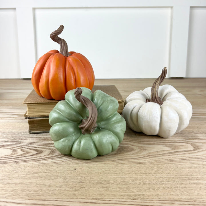 Resin Harvest Pumpkin - 3 Styles