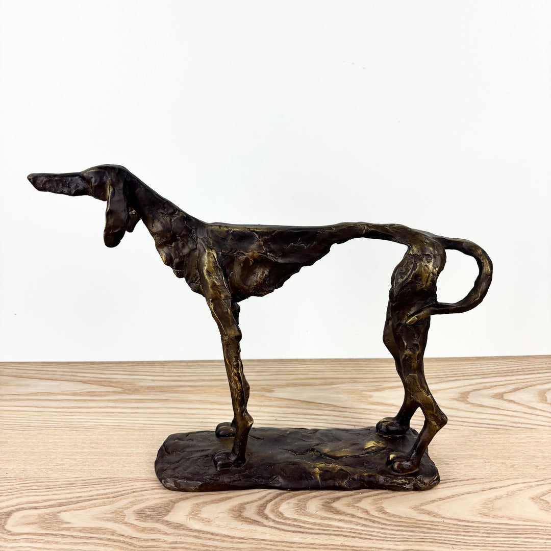 Bronze Dog Statue