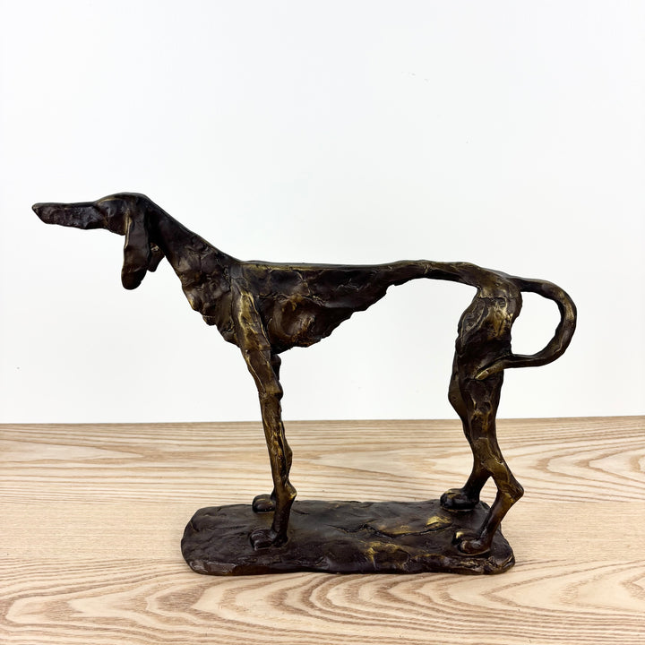 Bronze Dog Statue