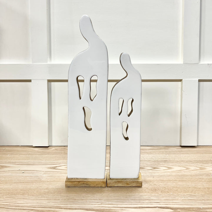 Reversible Wooden Ghosts