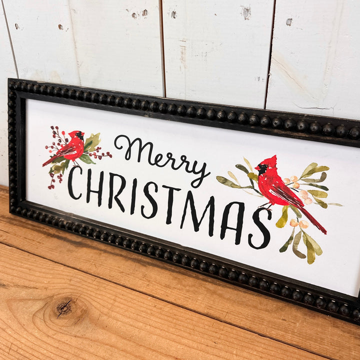 Christmas Cardinal Signage