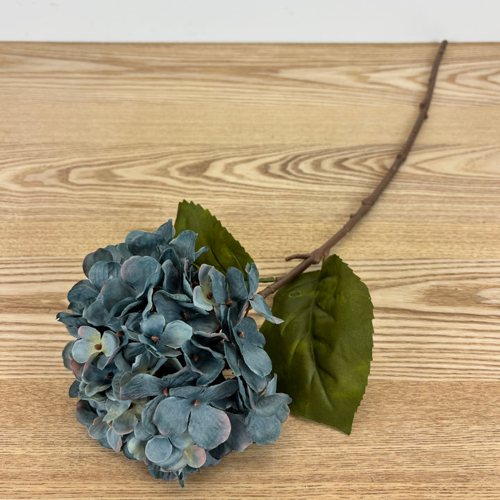 Blue Long Hydrangea Stem Slate