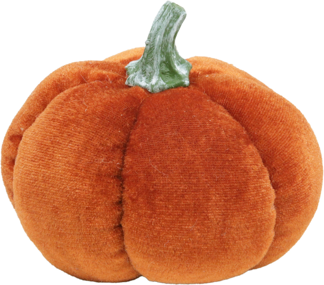 Orange Velvet Pumpkin