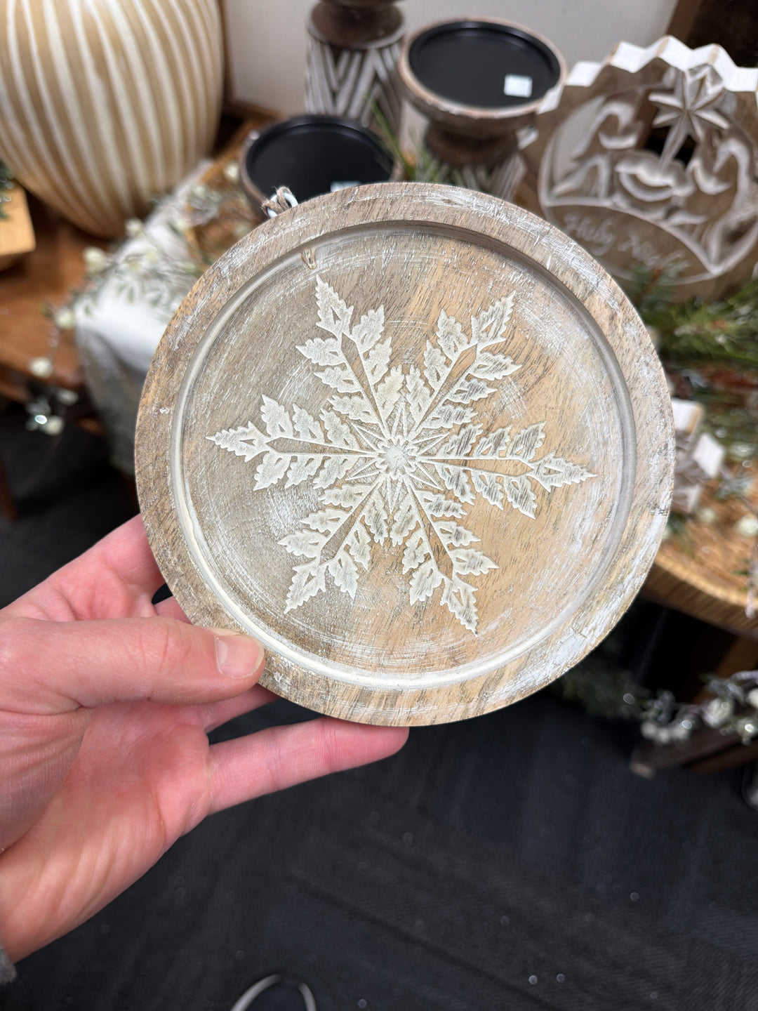 Wood Christmas Ornaments