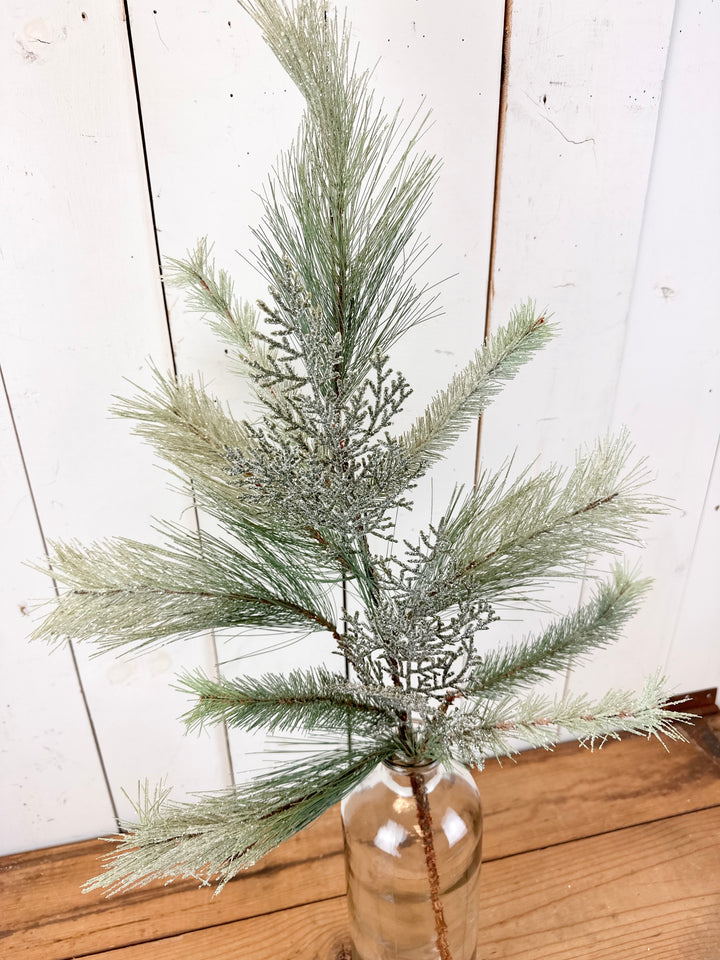 Frosted Mixed Pine Large Stem