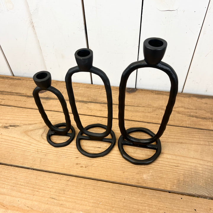 Iron Candlesticks