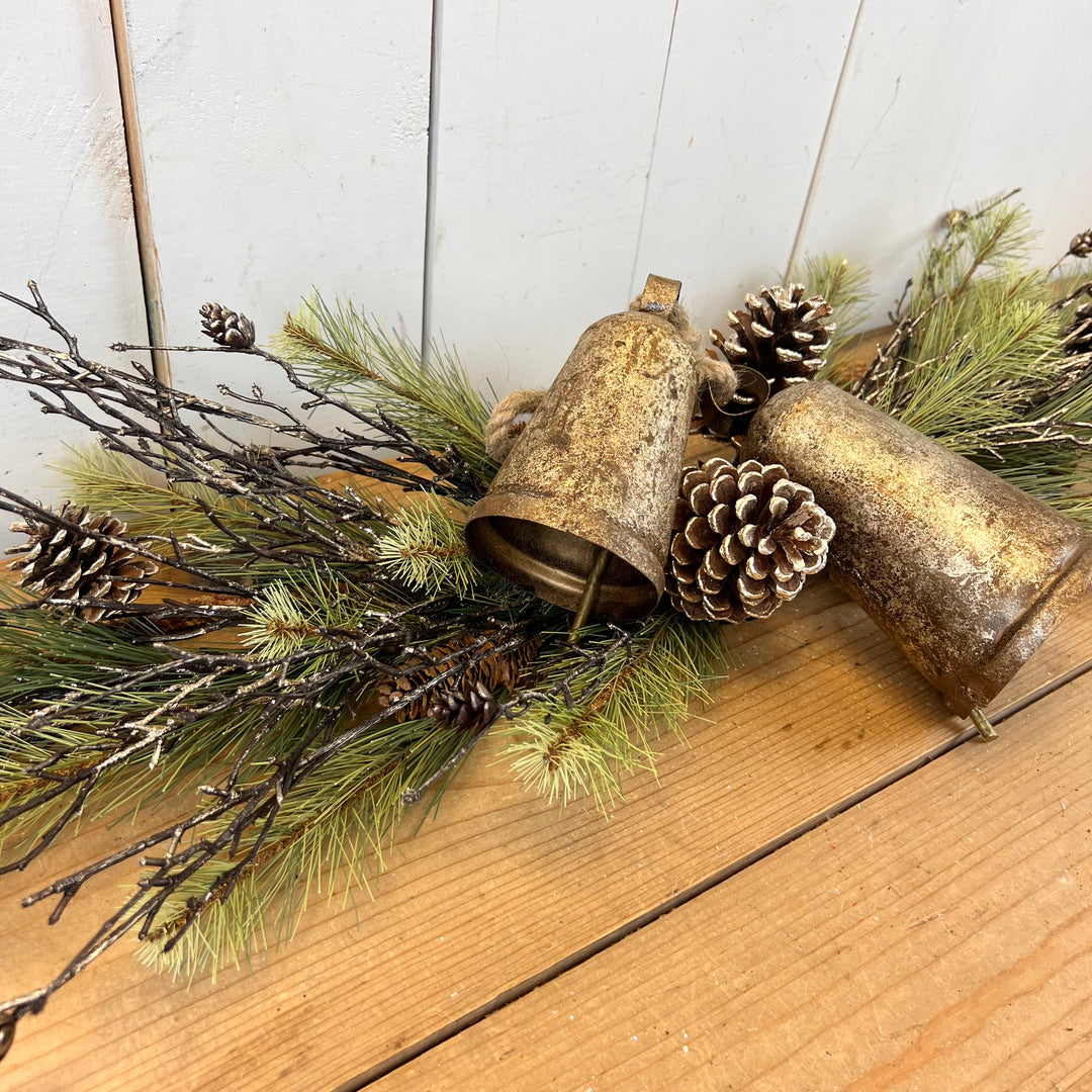 Gold Bell and Pine Tabletop Design Kit