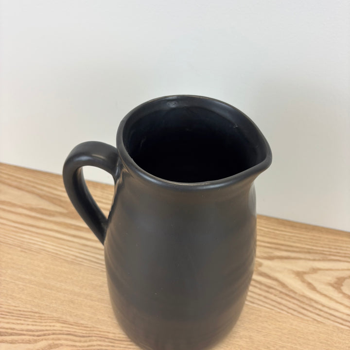 Matte Black Pitcher