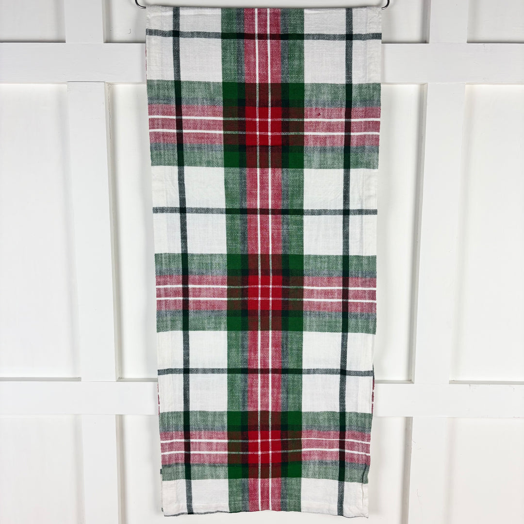 Festive Plaid Runner