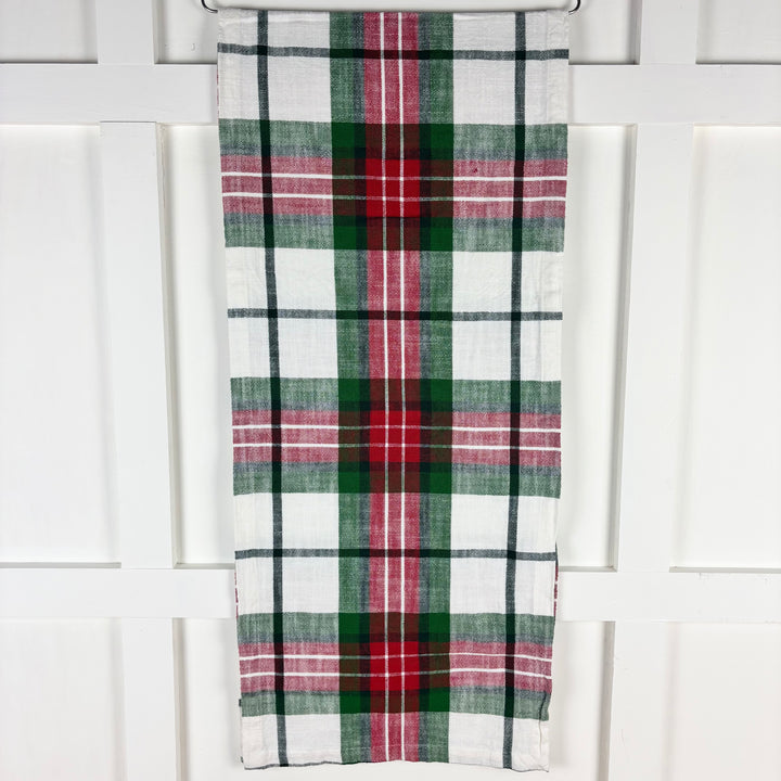Festive Plaid Runner