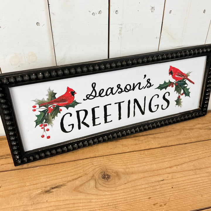 Christmas Cardinal Signage